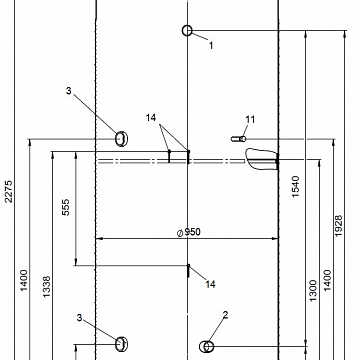Ємність Гігіенік 1500 л, 25-35-50-70 л/хв Ємність Гігіенік 1500 л, 25-35-50-70 л/хв
